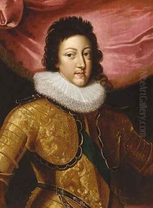 Portrait of King Louis XIII by Frans Pourbus the younger