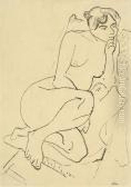 Figure Pensive - view 1