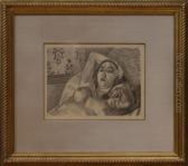 Reclining Female Nude - view 1