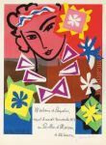Madame De Pompadour Recoit Le Mardi 20 Novembre 1951 Au Pavillon Demarsan A 22 Heures by Henri Matisse