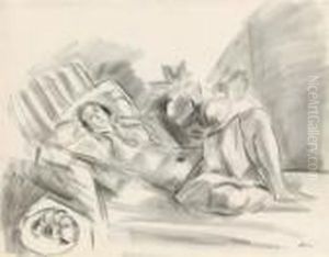 Odalisque Aux Magnolias by Henri Matisse
