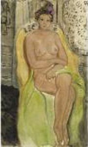 Nu Au Fauteuil, Jambes Croisees by Henri Matisse