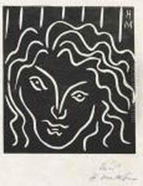 Tete De Femme En Mascaron - view 1