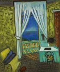 Interior With A Violin Case