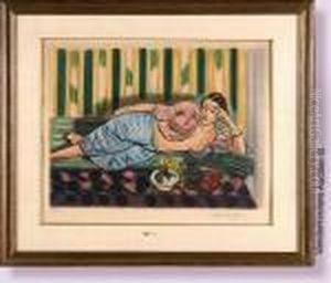 Odalisque Au Coffret Rouge by Henri Matisse