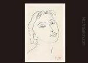 Woman Facing Right by Henri Matisse