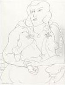 Jeune Femme Au Fauteuil by Henri Matisse