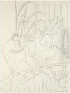 Femme Assise by Henri Matisse