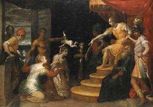 The Judgement of Solomon by School Of Parma