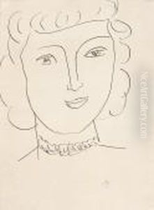Tete De Jeune Fille by Henri Matisse