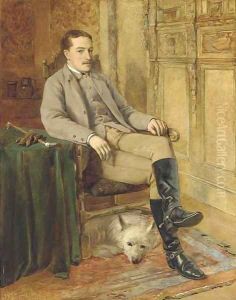 Portrait of R.W.R. Mackenzie of Stormontfield by William Proudfoot