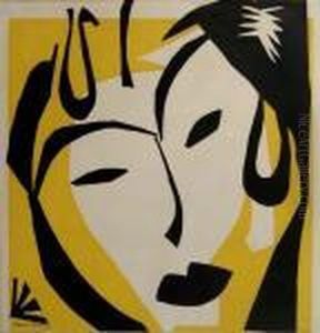 Tete De Femme: Noire Jaune by Henri Matisse