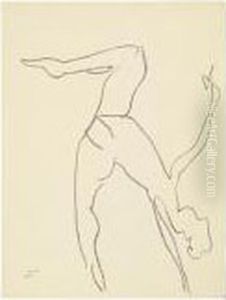 Danseuse Acrobate. by Henri Matisse