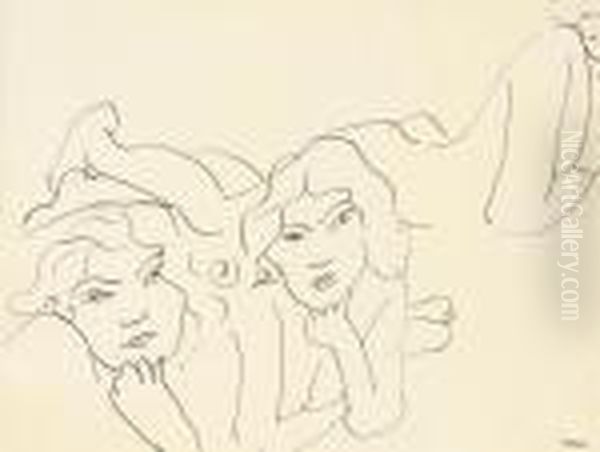 Trois Femmes Allongees - view 1