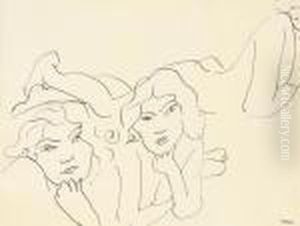 Trois Femmes Allongees by Henri Matisse