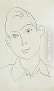 Portrait Of Paul Matisse V by Henri Matisse