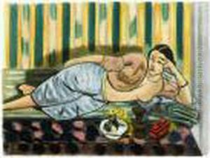 Odalisque Au Coffret Rouge by Henri Matisse
