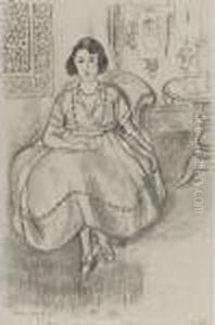 La Robe D'organdi by Henri Matisse
