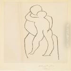 Vierge A L'enfant Debout by Henri Matisse