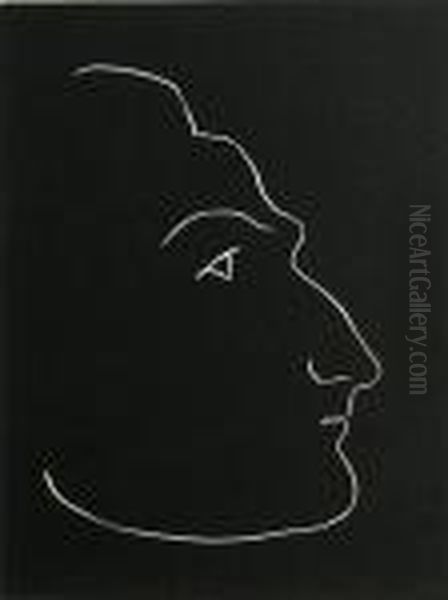 Male Profiles, From Pasiphae, Chants De Minos - view 1