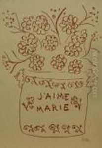 J'aime Marie, Florilege Des Amours De Ronsard by Henri Matisse