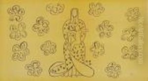 Vierge Et L'enfant by Henri Matisse