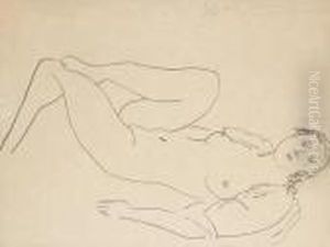 La Blouse Turque - Etude De Jambes (duthuit 459) by Henri Matisse