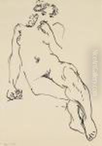 Femme Nue Assise by Henri Matisse