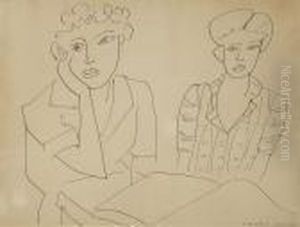 Deux Femmes by Henri Matisse