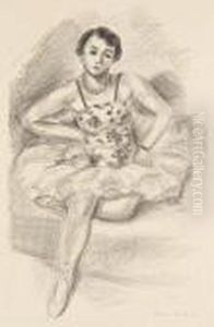 Danseuse Assise (etude Pour Danseuse Classique) by Henri Matisse