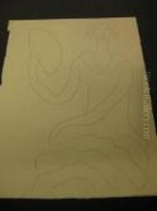 Eventail De Madame Mallarme. by Henri Matisse