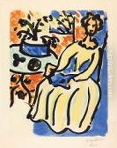 Marie Jose En Robe Jaune