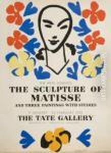 Ensemble De 2 Affiches Imprimees En Lithographie by Henri Matisse