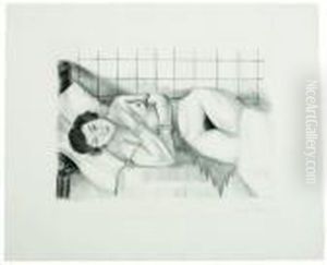 Figure Endormie, Chale Sur Les Jambes by Henri Matisse