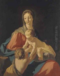 The Madonna and Child with the infant Saint John the Baptist The Madonna and Child with the infant Saint John the Baptist