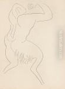 Pls. 16; 18; 19, From Poesies, De Stephane Mallarme by Henri Matisse