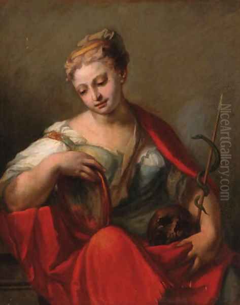 The personification of Prudence - view 1