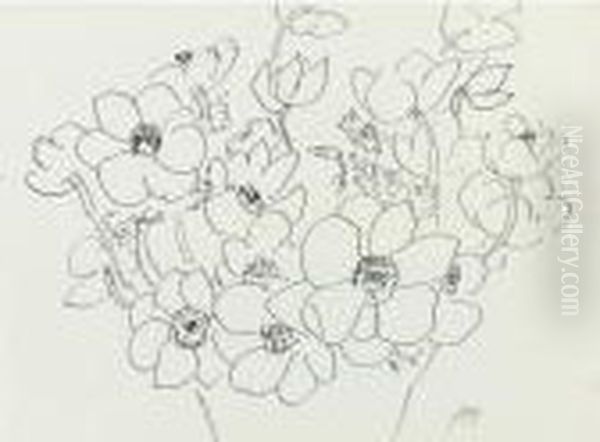 Vase De Fleurs - A Double Sided Work - view 1