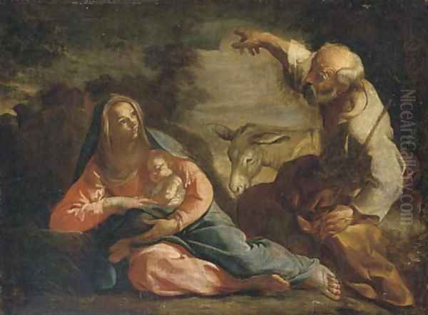 The Rest on the Flight into Egypt - view 1