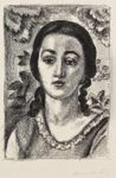 Jeune Fille Aux Boucles Brunes - view 1