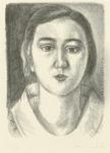 Jeune Fille Au Col D'organdi - view 1