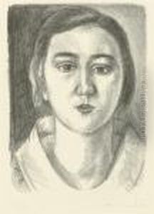 Jeune Fille Au Col D'organdi by Henri Matisse