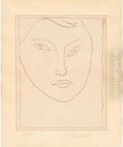 Portrait De Claude D. (duthuit 585) by Henri Matisse