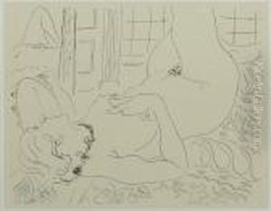 Femme Nue Sur Le Canape by Henri Matisse