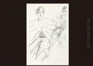 Personnage De Gauche by Henri Matisse