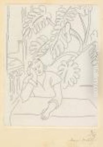 Interieur Au Feuillage by Henri Matisse