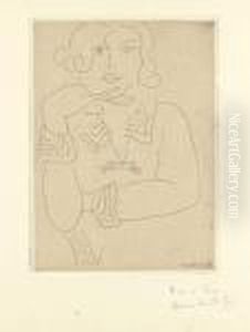 Figure Au Col Et Manchettes De Dentelle