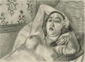 Le Repose Du Modele by Henri Matisse