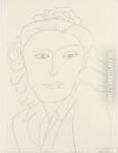 Portrait De Femme (lydia) by Henri Matisse