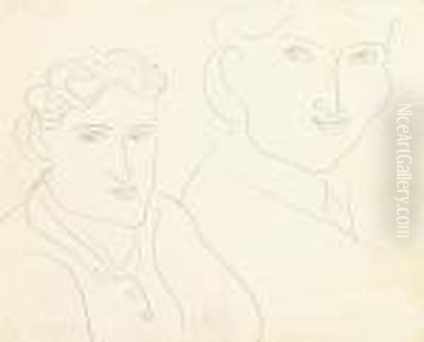 Deux Tetes De Femme - view 1